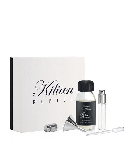 Kilian Straight to Heaven White Crystal  Refill 50ml EDP + 7.5 ml Bottle to use to spray