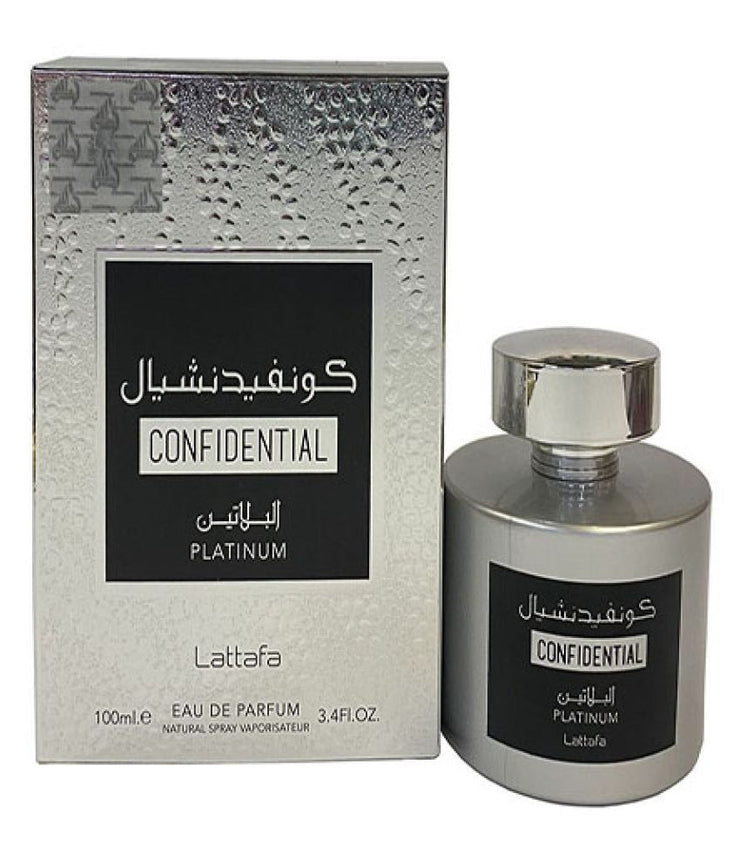 Lattafa Confidential Platinum 100ml Eau de Parfum