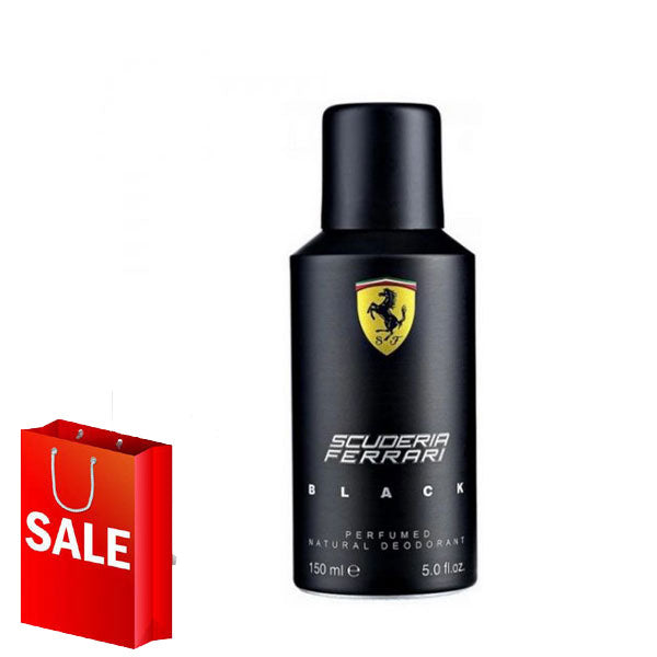Ferrari Scuderia Black 150ml Deo Spray