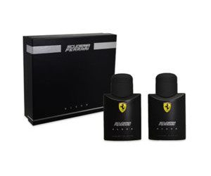 Ferrari Black  Gift Set 75ml EDT + FREE 75ml Aftershave