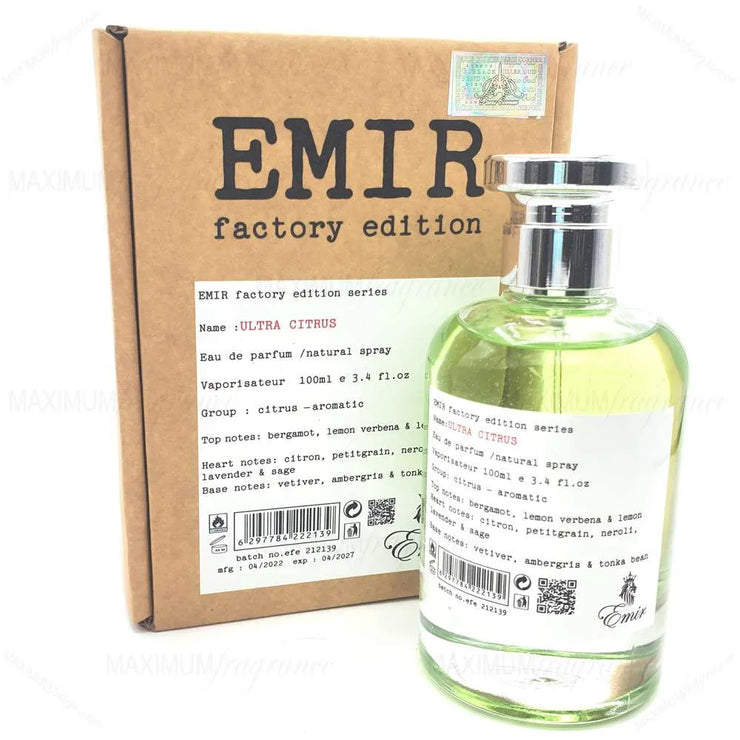 Emir Ultra Citrus Factory Edition 100ml Eau De Parfum